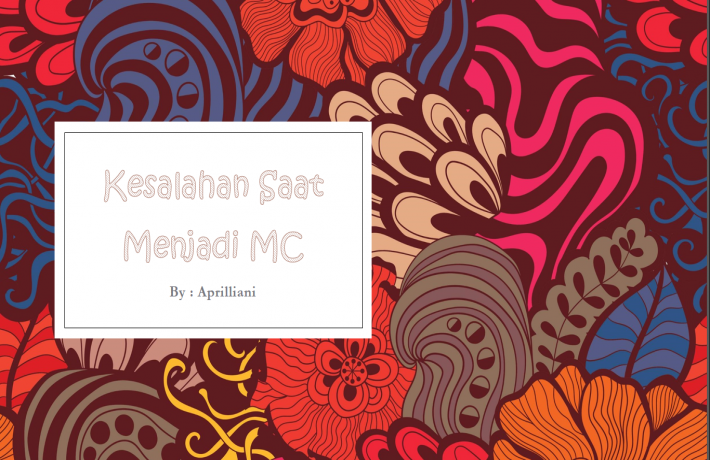 Kesalahan Saat Menjadi MC
